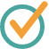 icono de marca de verificación